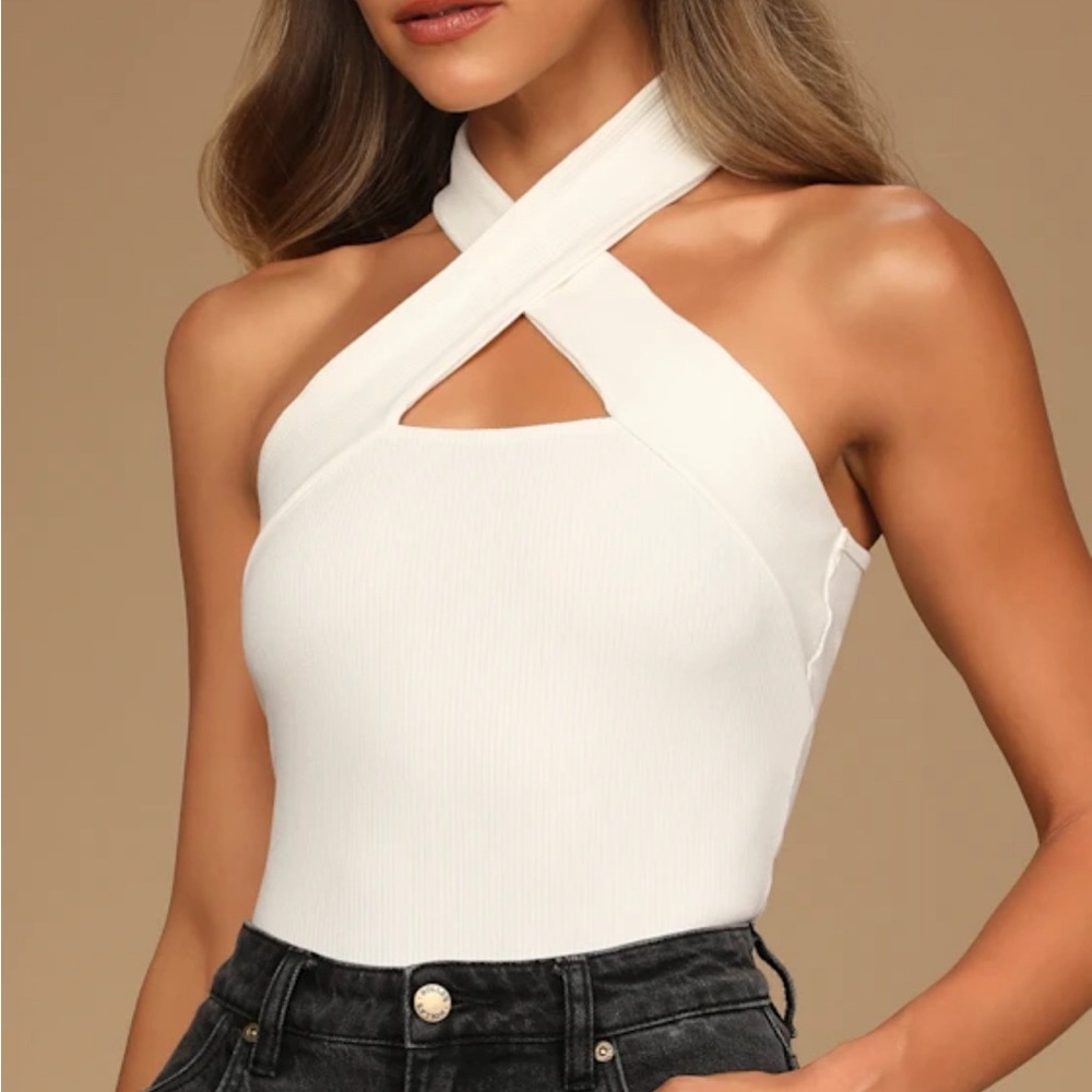 Lulus cross front top S